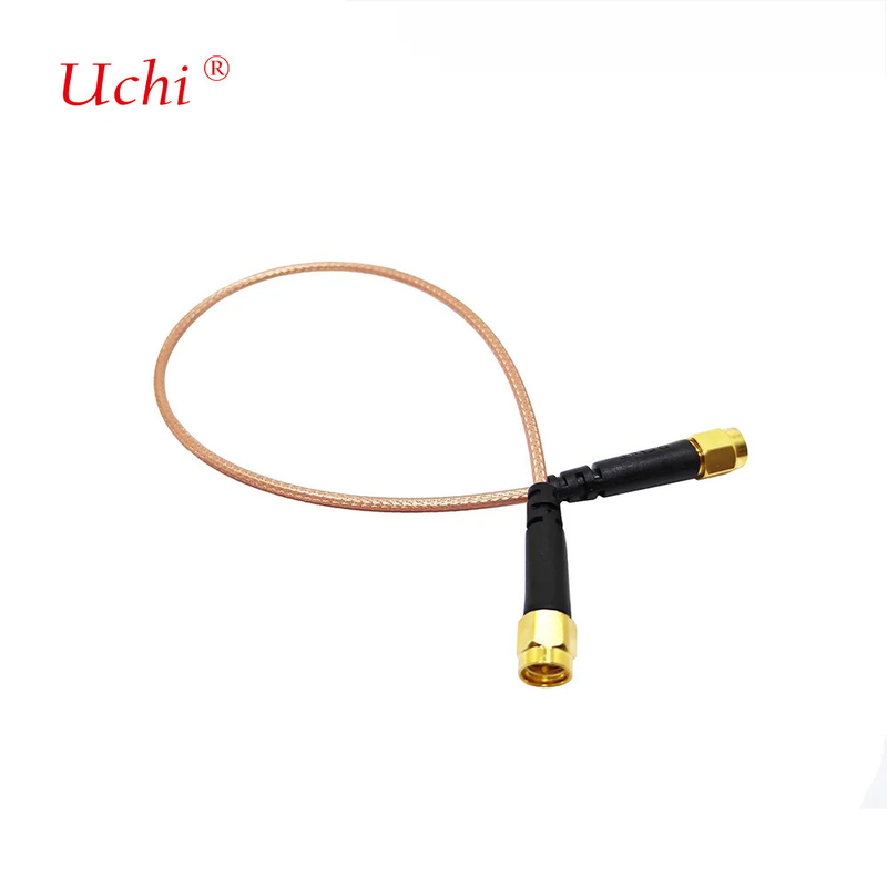 Niski straty SMA Wtyczka męska do SMA Wtyczka męska RG316 Wire Tail Patch Cord Expansion Cable Assembly