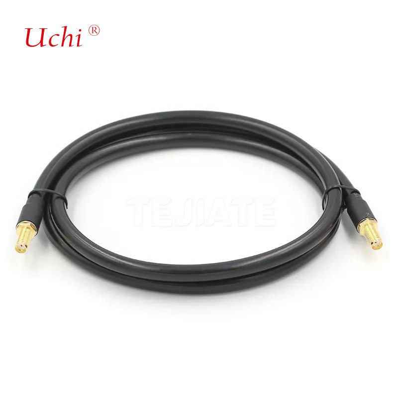 SMA-J/N-J/K Całkowita miedź SYV50-5 Kabel rozszerzający przenoszenie RF Niska strata LMR400 10D-FB Kabel koaksjalny RF do łączności RJ59 SMA