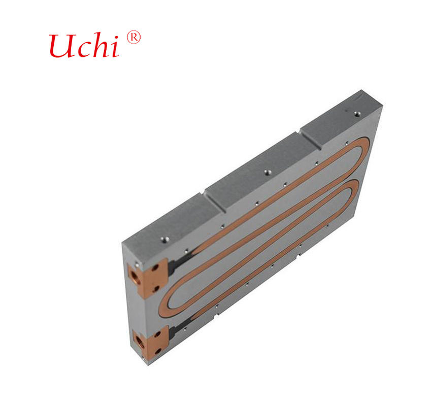 Dostosowany 30mm chłodzony wodą blok chłodzenia cieczą wykonany ze stopu aluminium